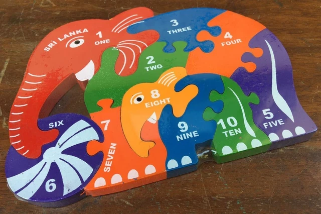 Animals Puzzle for Kids Wooden Educational Jigsaw Toys & Games Free shipping