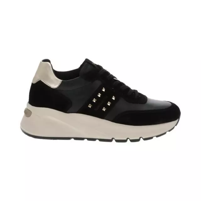 Sneakers Nero Giardini I308335D VELOUR da donna nera