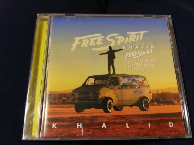 New SEALED Khalid Free Spirit CD, with poster and bonus track