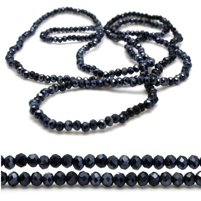 petrolio Naturale perle Collana Filo lungo madreperla,cristallo da donna 
