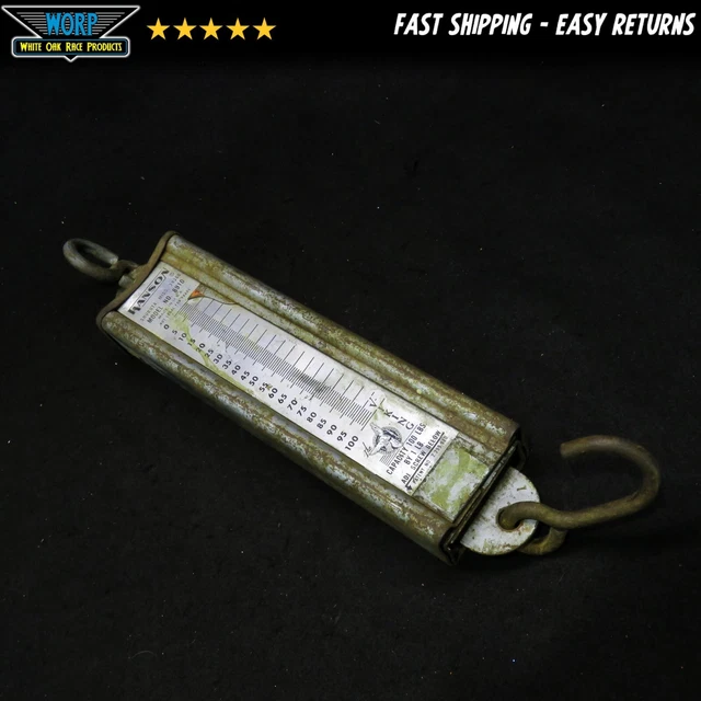 VINTAGE HANSON THE Viking Scale 100Lbs Model No. 8910 14.50 PicClick