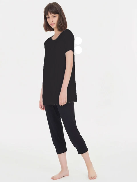 PIGIAMA DONNA RAGNO DD60N8 VISCOSA PANTALONE PINOCCHIETTO MANICA