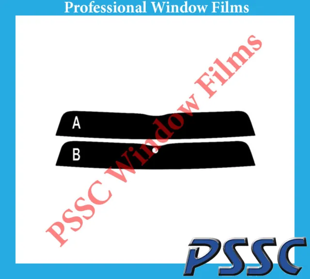 PSSC Pre Cut Sun Strip Car Window Films - Rover 75 Saloon 1999 to 2005