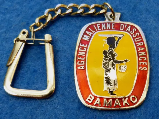 Porte-clés, Key ring- Agence Malienne d'Assurances - Bamako -