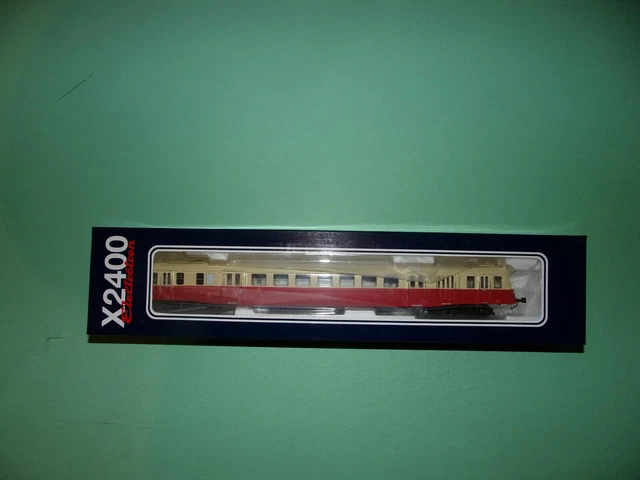 ELECTROTREN autorail diesel X2400 SNCF livrée d'origine rouge/crème 2216 NEUF | Achetez sur