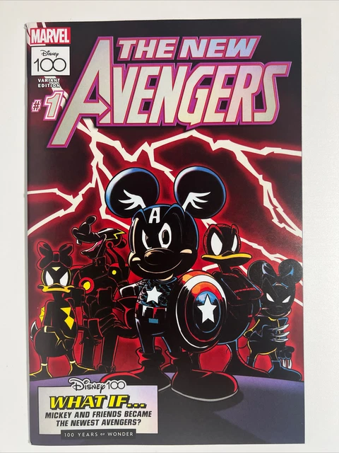 Amazing Spider-Man 25 Nm Avengers What If? Disney100 Variant Marvel Comics