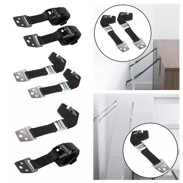 Furniture TV fixing straps and TV wall anchor strap for shelves