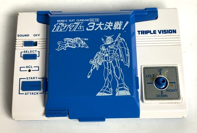 VINTAGE 1982 RARE BANDAI TRIPLE VISION GUNDAM SPACE CENTURION