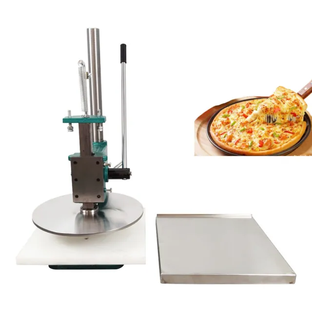 14 inch Pizza Pasta Maker Dough Pastry Manual Press Machine Dough Roller