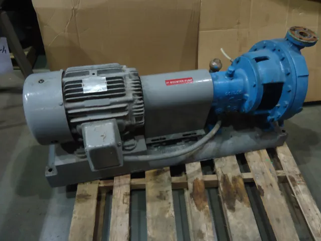 Goulds Booster Pump W/ Marathon Electric Motor, 3196, Jh 254Ttfs7026Be-F1