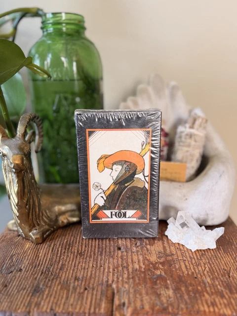 AQUARIAN TAROT CARD Deck the Fool 1970 Vintage by David Palladini