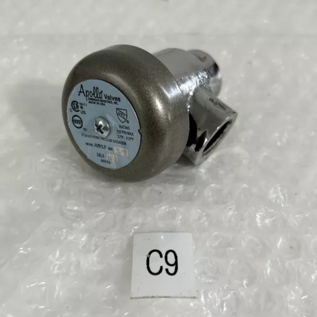 Apollo Valves AVB1LF Atmospheric Vacuum Breaker 3/8” Fast Shipping!+Warranty