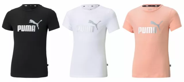 Puma Essential Ess T-Shirt G Girls/Girls short Sleeve Sports Shirt Leisure