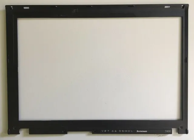 Lenovo ThinkPad T400 Displayrahmen LCD Gehäuse Blende ohne Webcam Loch
