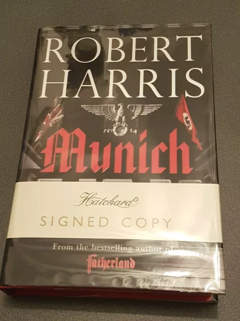 Munich  Robert Harris SIGNED 1st 1st  netflix