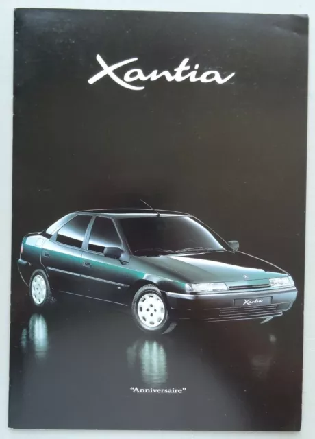 V26692 Citroen Xantia 'Anniversaire' - Catalogue - 01/94 - A4 - Fr Fr