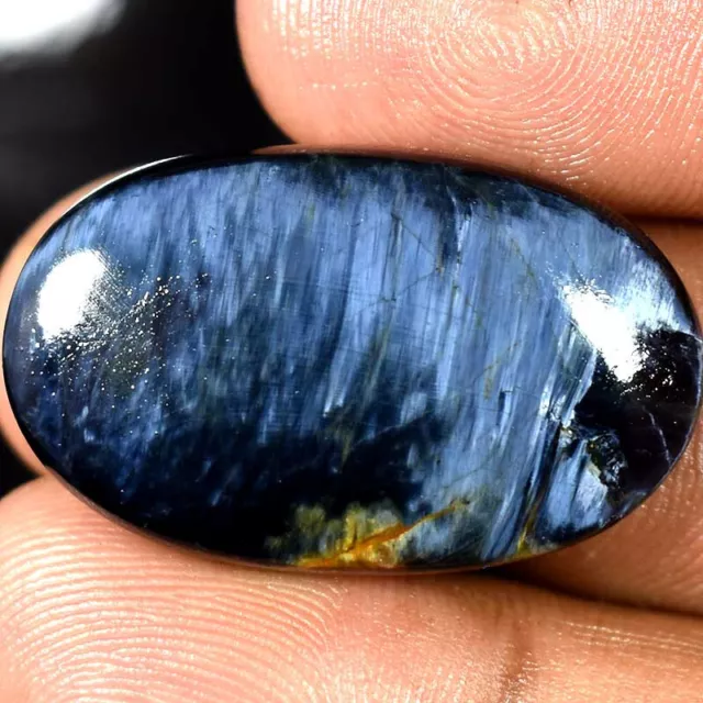 Pietersite Oval Cabochon 100% Natural Loose Gemstones 35.80Cts. Fine 2