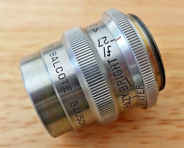 Bausch ＆ Lomb ANIMAR 25mm F1.9 C-mount Bausch-Lomb 26mm f1.9 Animar Balcote C mount #1 | eBay