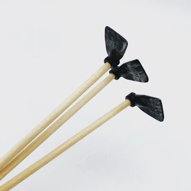 SMALL FOOD PLAY Hoe Mini Game Scene Model 1/12 Miniature Dollhouse