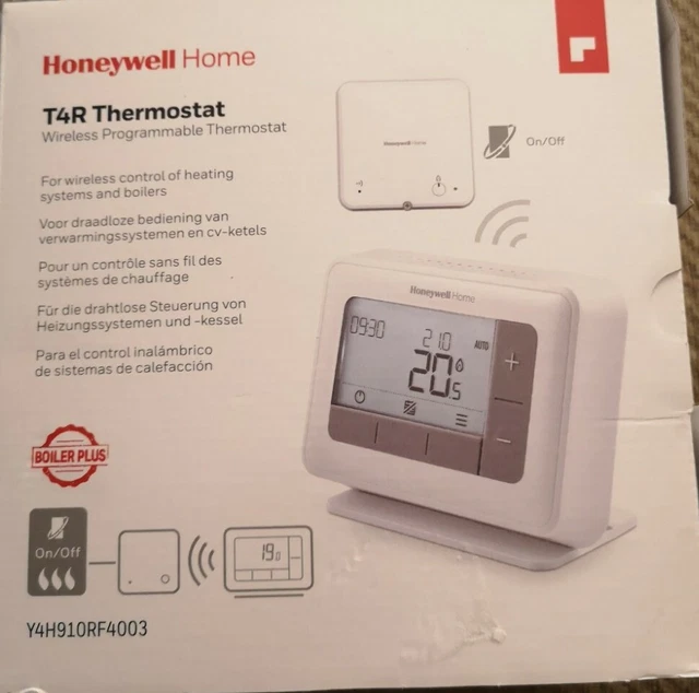 HONEYWELL T4R 7 Day Wireless Programmable Thermostat £62.00 PicClick UK