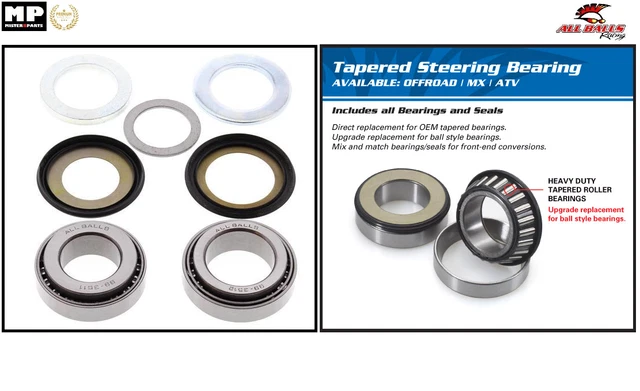 Kit Roulement Direction Compatible Honda XR 400 R 1996-2002