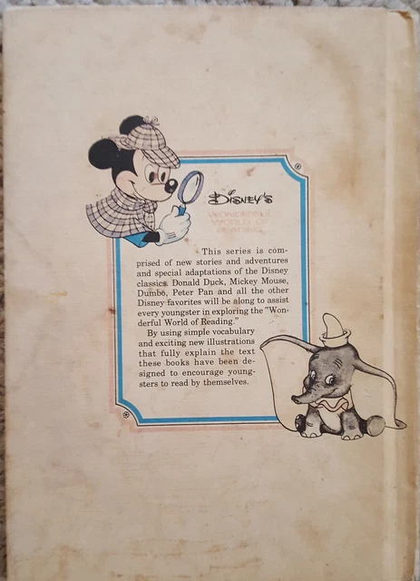 Walt Disney's Cinderella (1974) Book Club Edition Used Wonderful World of Readin 2
