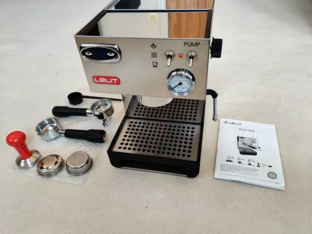 LELIT ANNA PL41TEM Espresso Machine with PID and Manometer + Extra  Accessories £369.00 - PicClick UK