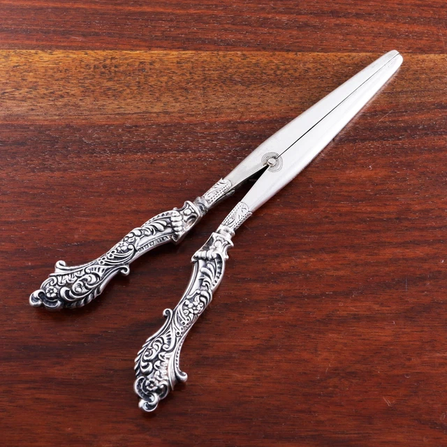 Adie & Lovekin Guante De Plata Esterlina Inglesa Estiradora Floral, Desplazamiento