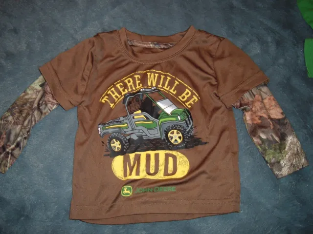 John Deere "There Will Be Mud" Infant 12 Months T-Shirt