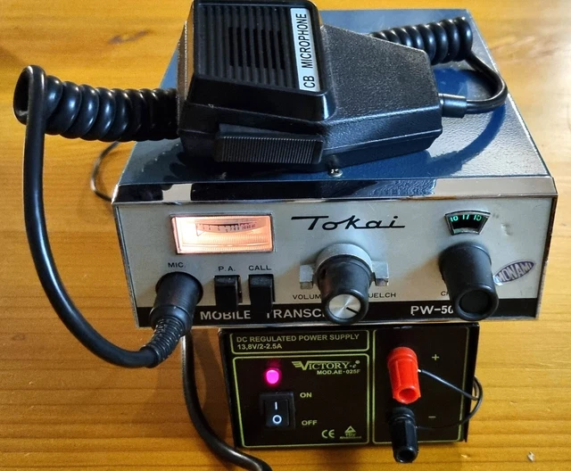 CB Fixe ZODIAC B 5024 – Non Testé, Pour Pièces, Bandes CB Et UHF