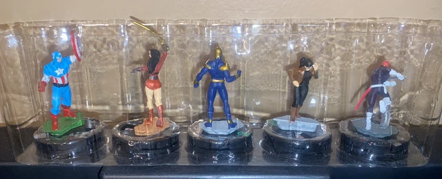 WizKids HeroClix Avengers War of the Realms Captain America Nova Baron Zemo Lady