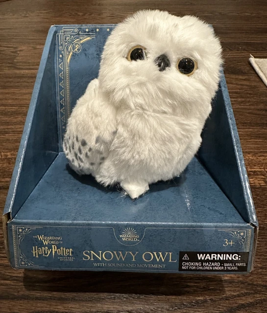 2024 UNIVERSAL STUDIOS Harry Potter Snowy Owl Interactive Toy Shoulder