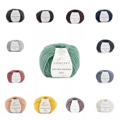 Katia Wolle Cotton Merino 50g