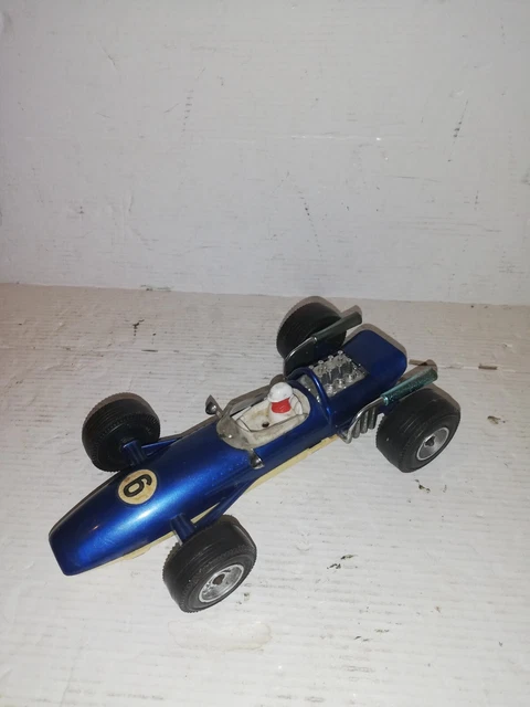 Voiture F1 Ancienne En Plastique - Trouvaille De Grenier - Occasion - Collection Jouet Vintage
