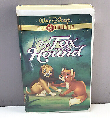 The Fox and the Hound VHS Video Tape Walt Disney Gold Collection VTG NEARLY NEW!