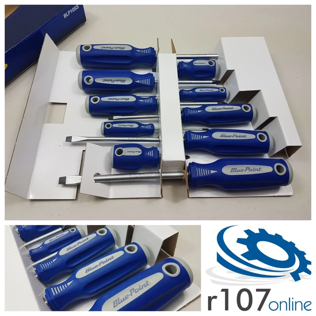 BLUE POINT 10PC Screwdriver Set As sold by Snap On. £56.50 PicClick UK