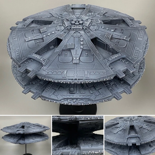 BATTLESTAR GALACTICA CYLON Base Star Échelle 1:8500 Revell Battle Fleet ...