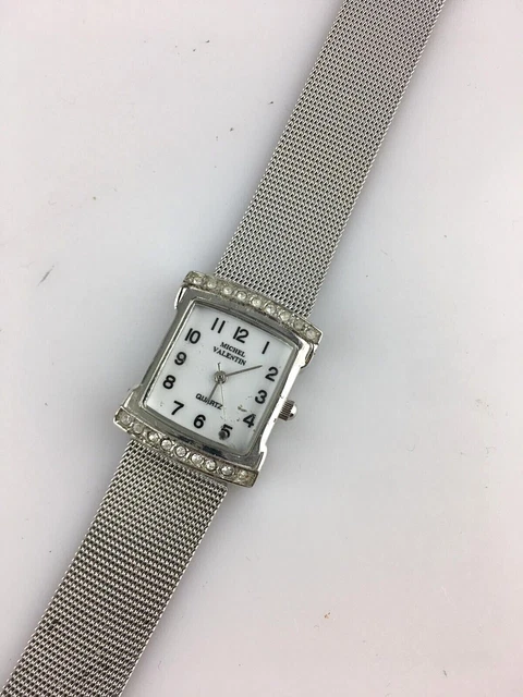 Montre Gousset (savonnette) Michel Valentin - Cadran Façon Bois - Doré - Neuf Avec Pile Neuve