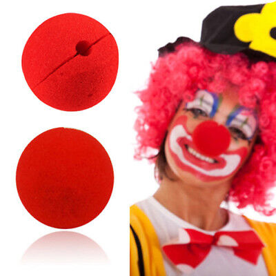80 Pezzi Gejoy Nasi Rossi Nasi di Spugna Naso di Schiuma per Halloween Natale Comico Costume Festa 