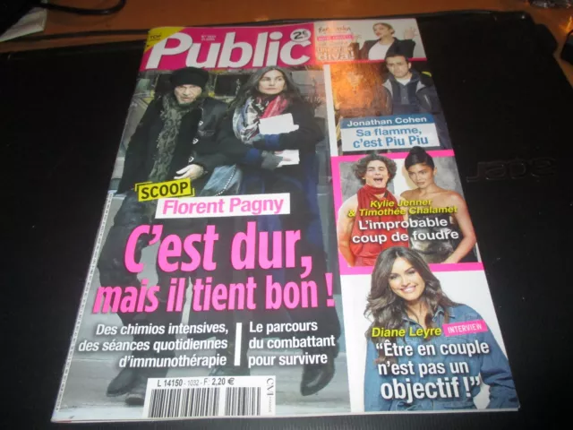 "PUBLIC N°1032 - 2023" Florent PAGNY, La Zarra, Kylie JENNER & Timothee CHALAMET