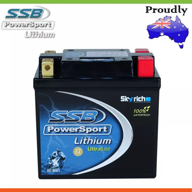 SSB 12V Lightweight Li-ion Phosphate Battery For PIAGGIO/VESPA PX 200 '81-07