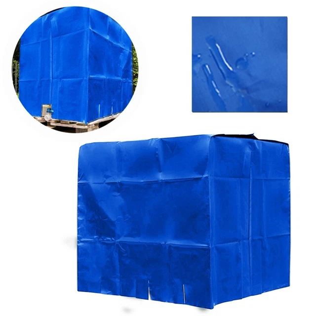 RAINWATER TANK 1000 liter IBC container film waterproof dustproof cover ...