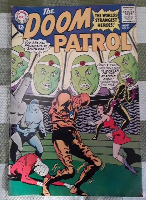 DC Comics  Doom Patrol  #91 - 1964 - VG+ / 4.5   ( See Description )