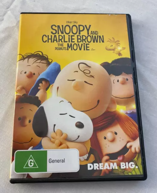 SNOOPY AND CHARLIE Brown A Peanuts Movie DVD Noah Schnapp Animation ...