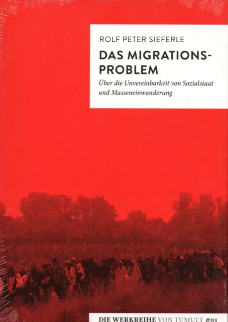 DAS MIGRATIONSPROBLEM - Rolf Peter Sieferle BUCH - NEU