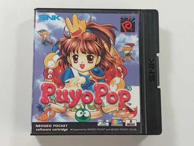 PUYO POP NEO-GEO Pocket Color (Ngpc) Euro (Deutch Manual Only - Good Condition) EUR 167,99 - FR