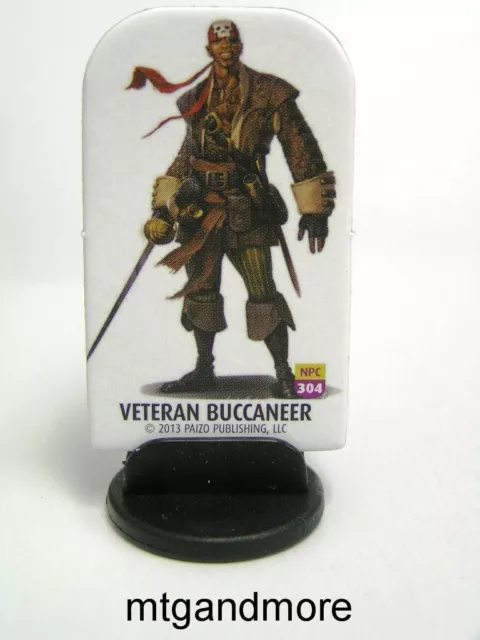 Pathfinder Battles Pawns/Tokens - #304 Veteran Buccaneer NPC Class - NPC Codex