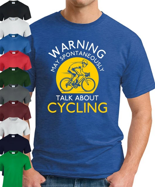 T-shirt MAY SPONTALLY TALK ABOUT CICLISMO > Novità Regalo Ciclista Top