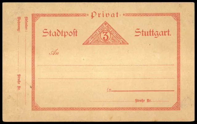 Deutsches Reich Stadtpost, P 15, Brief - 2803416