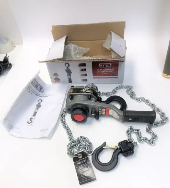 Jet JLH Series Lever Hoist - JLH-100WO-5 1T - 5Ft. Lift Brand New Open Box
